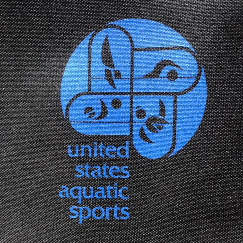 USAS United States Aquatic Sports canvas computer laptop bag